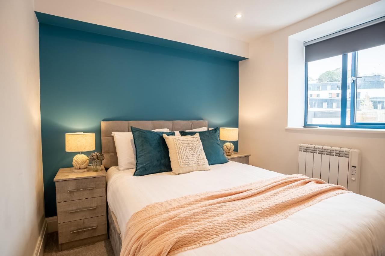 Elegant Fresh Spacious Two Bed Apartment - Juliet Balcony - Sea, Marina, Harbour Views, English Riviera Clock Tower 托基 外观 照片