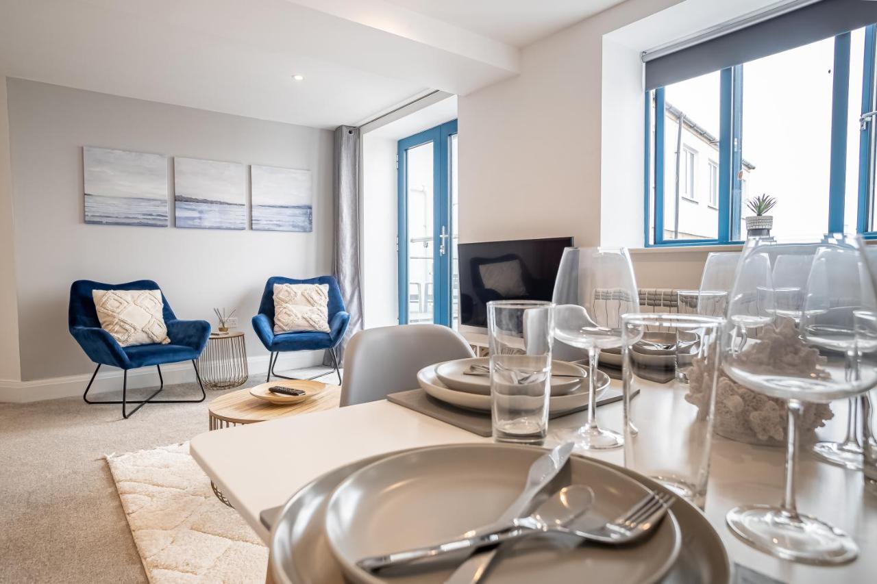 Elegant Fresh Spacious Two Bed Apartment - Juliet Balcony - Sea, Marina, Harbour Views, English Riviera Clock Tower 托基 外观 照片