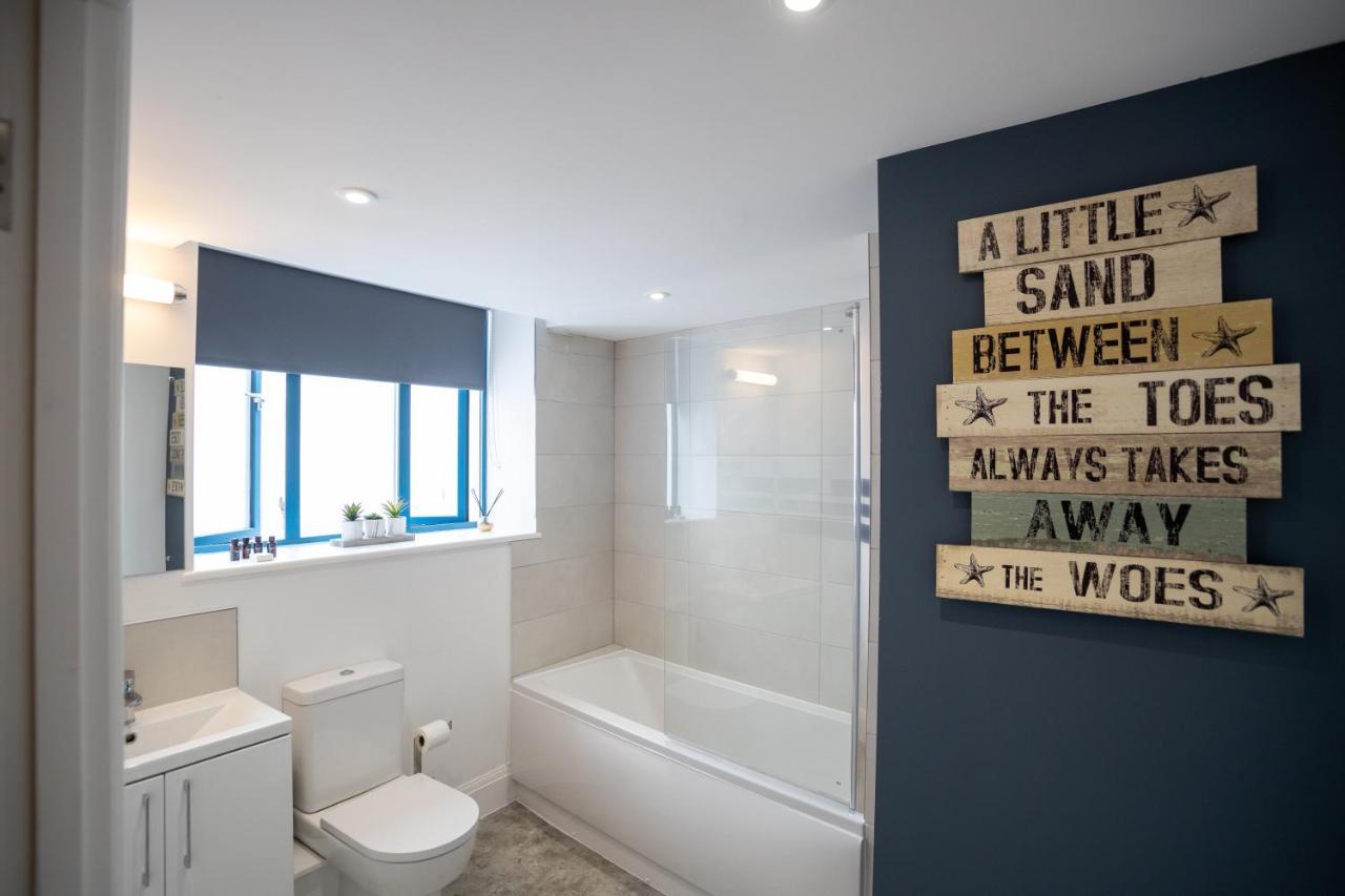 Elegant Fresh Spacious Two Bed Apartment - Juliet Balcony - Sea, Marina, Harbour Views, English Riviera Clock Tower 托基 外观 照片